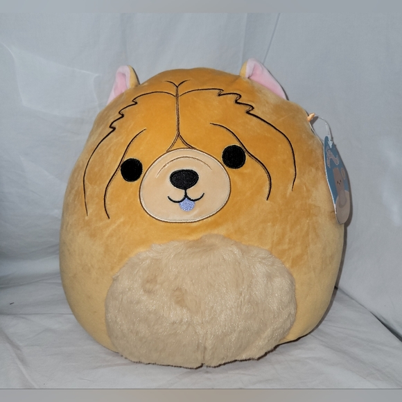 Original Squishmallows SANDRO 11" Ultra Rare Blue Tongue Chow Dog Soft Plush NWT - Picture 9 of 10